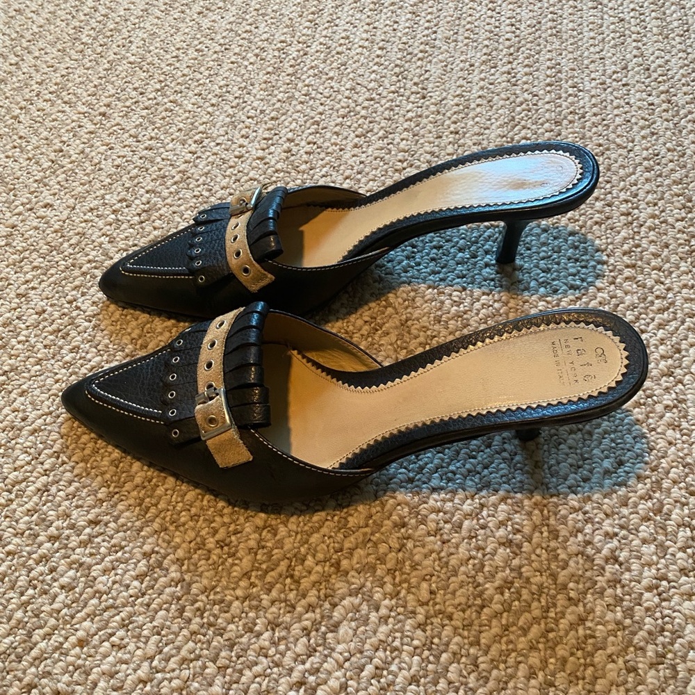 Rafe New York Made in Italy Leather Heels Size 40